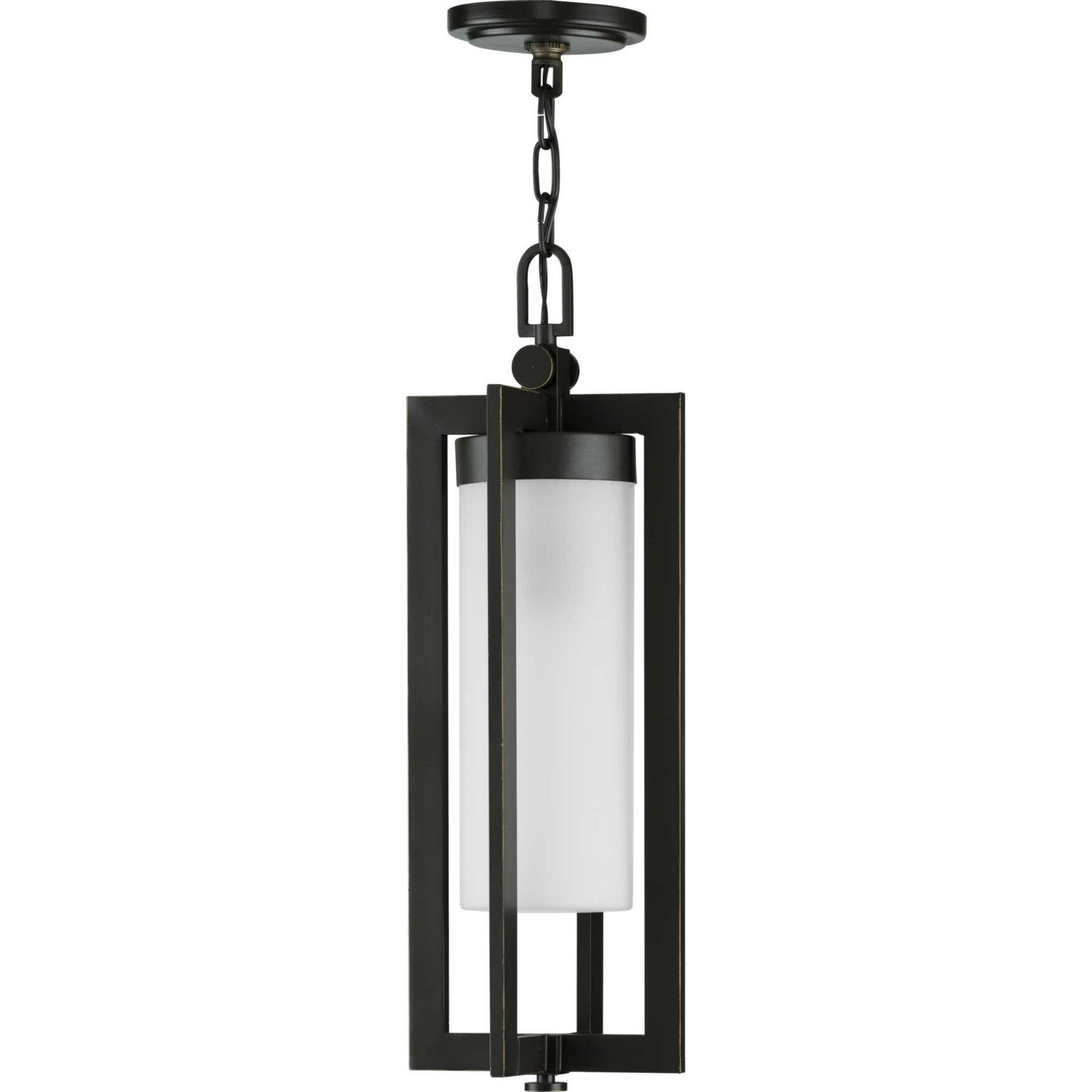 Progress Lighting - P550044-108 - One Light Hanging Lantern - Janssen - Oil Rubbed Bronze