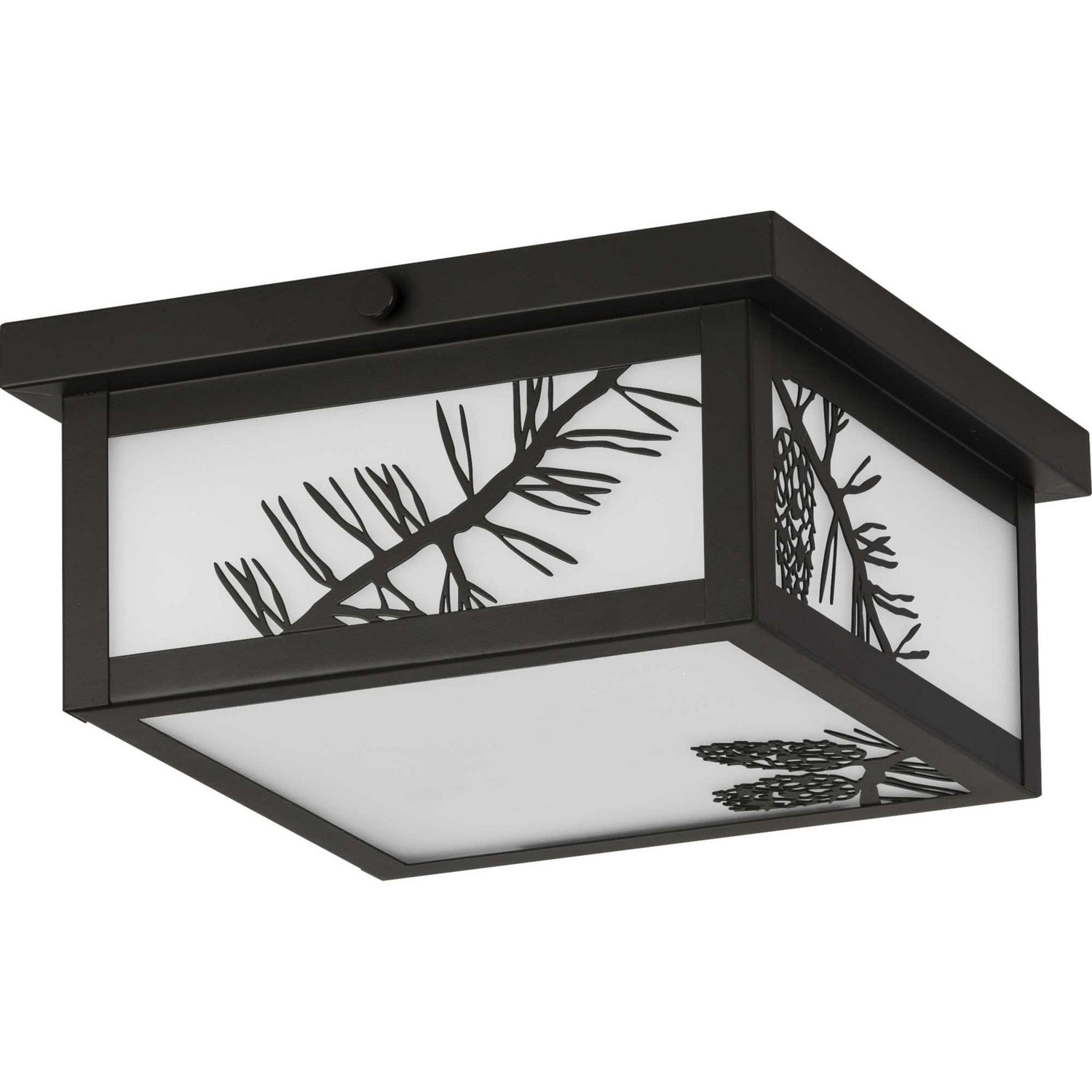 Progress Lighting - P550059-020 - Two Light Outdoor Flush Mount - Torrey - Antique Bronze