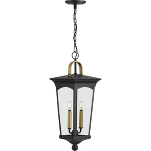 Progress Lighting - P550067-031 - Two Light Hanging Lantern - Chatsworth - Black