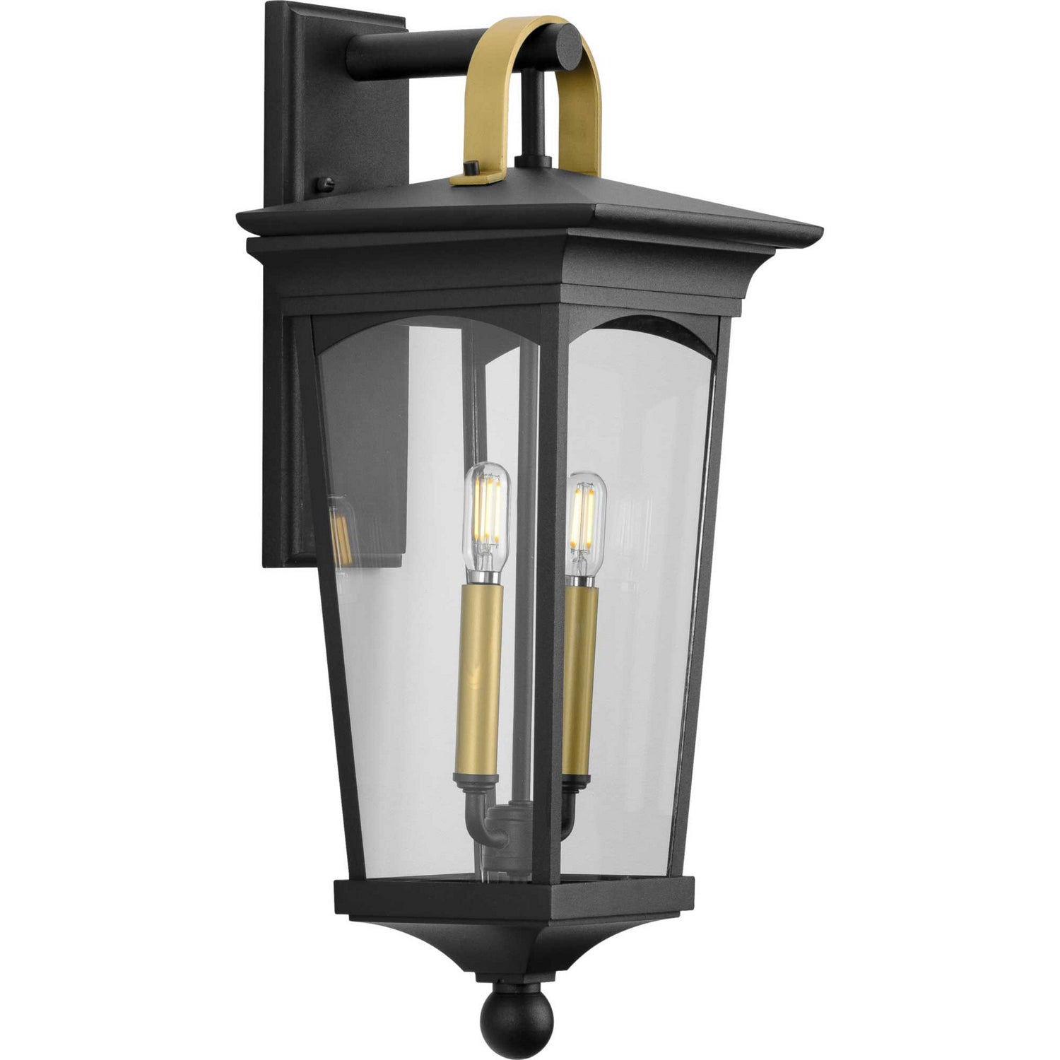 Progress Lighting - P560183-031 - Two Light Wall Lantern - Chatsworth - Black