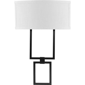 Progress Lighting - P710054-031-30 - LED Wall Sconce - LED Shaded Sconce - Matte Black