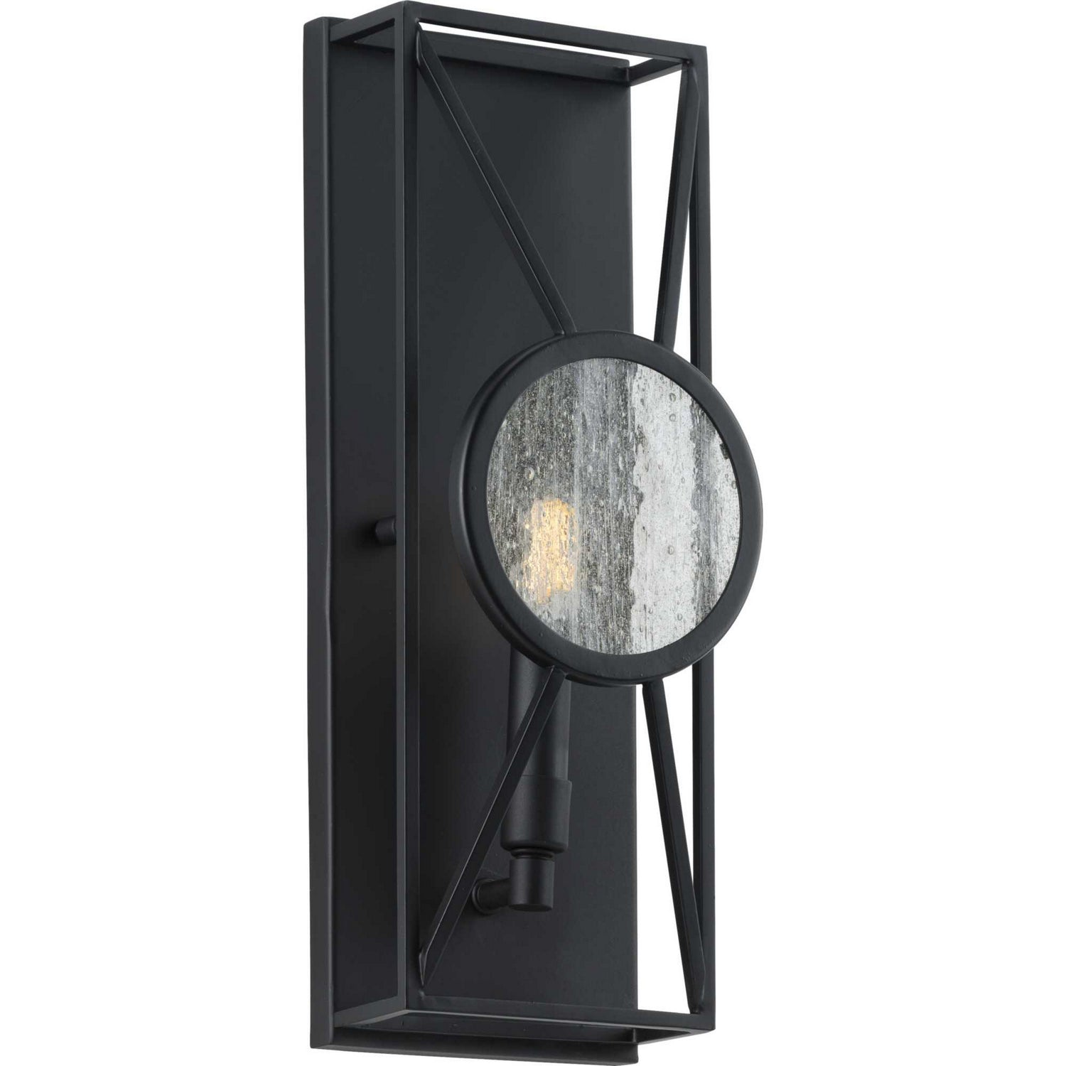 Progress Lighting - P710076-031 - One Light Wall Sconce - Cumberland - Black