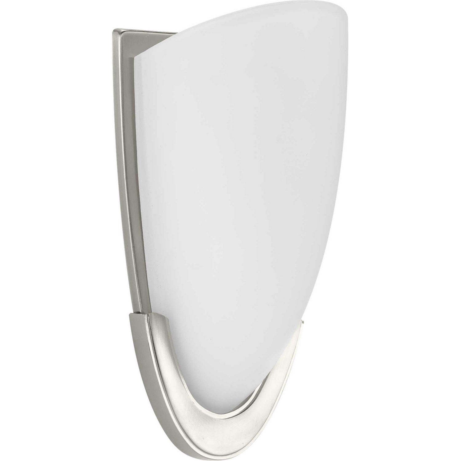 Progress Lighting - P710079-009-30 - LED Wall Bracket - LED Etched Glass Sconce - Brushed Nickel