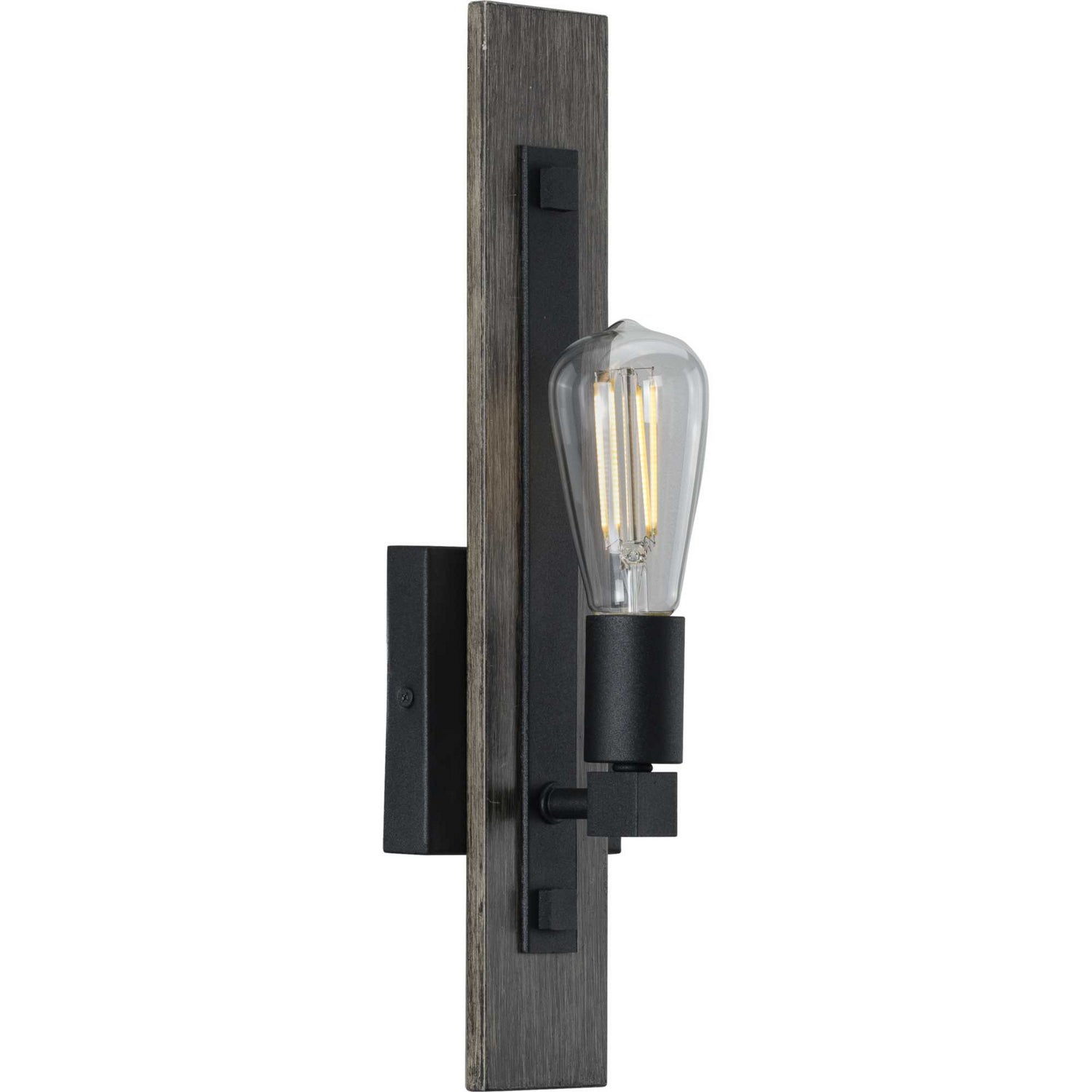 Progress Lighting - P710093-031 - One Light Wall Bracket - Hemsworth - Black