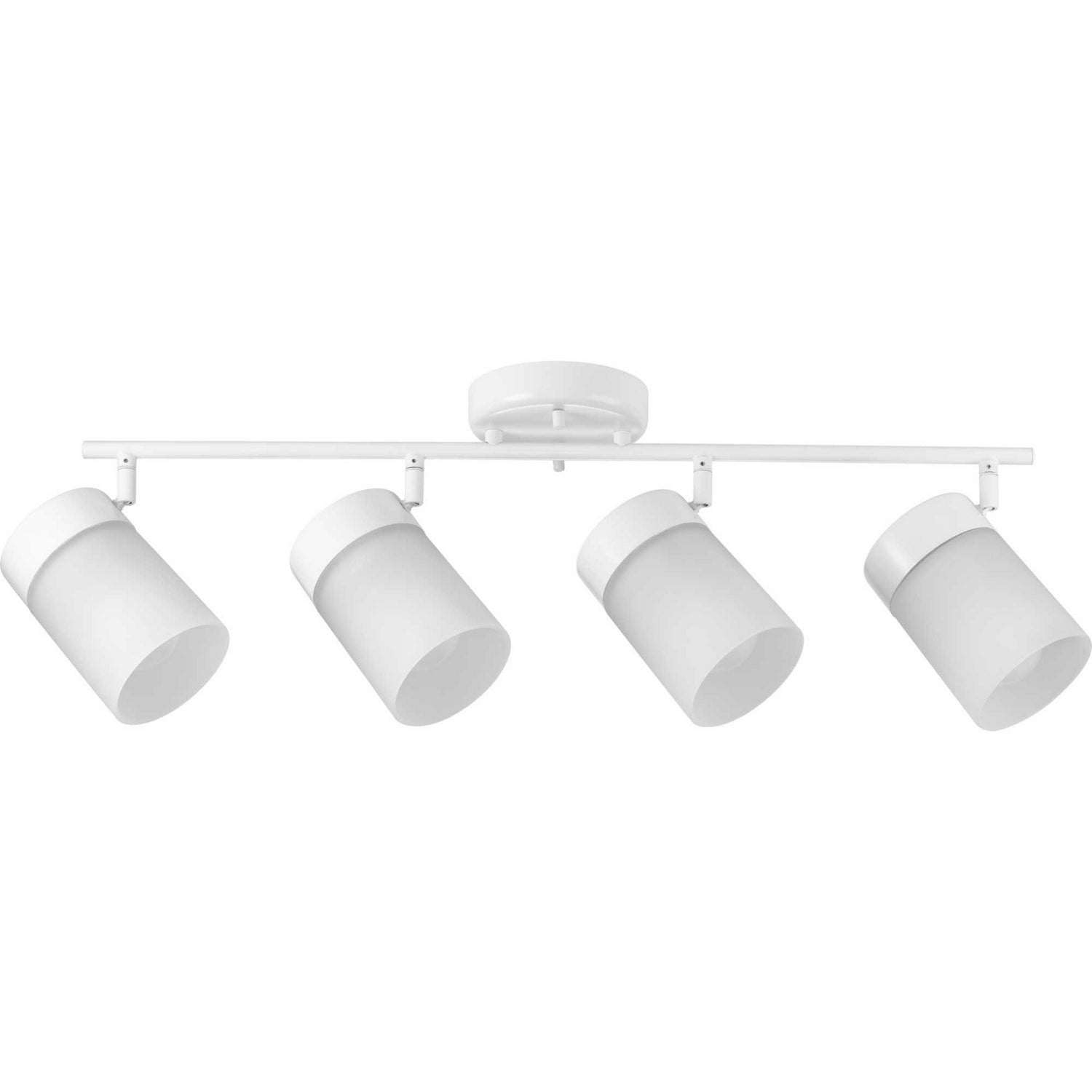 Progress Lighting - P900012-028 - Four Light Head Track - Ridgecrest - Satin White