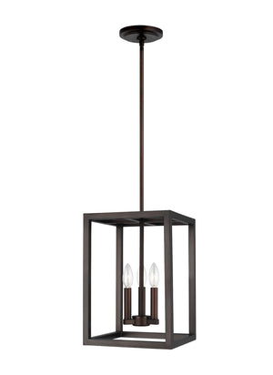 Generation Lighting. - 5134503EN-710 - Three Light Hall / Foyer - Moffet Street - Bronze