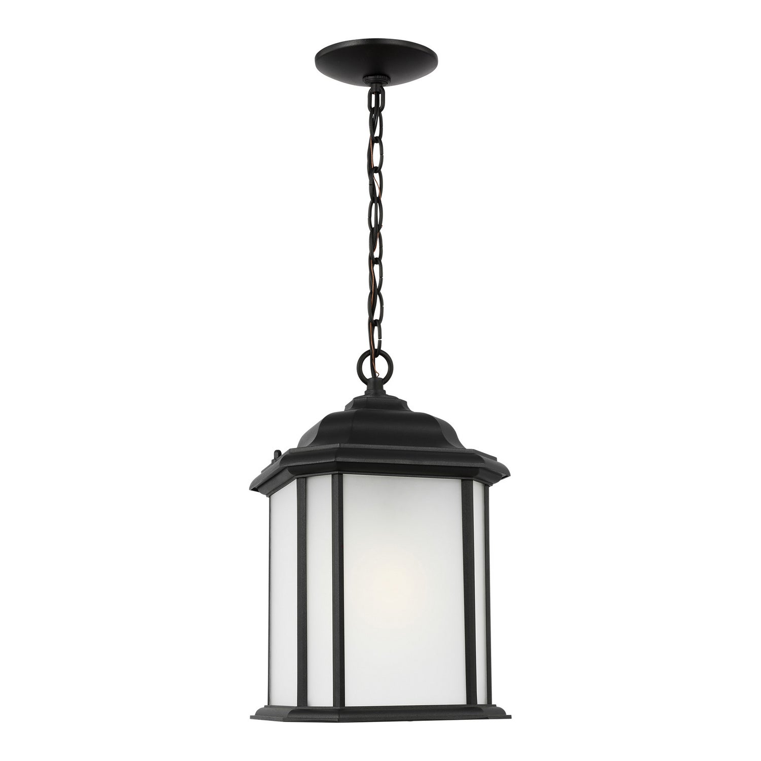 Generation Lighting. - 60531EN3-12 - One Light Outdoor Pendant - Kent - Black