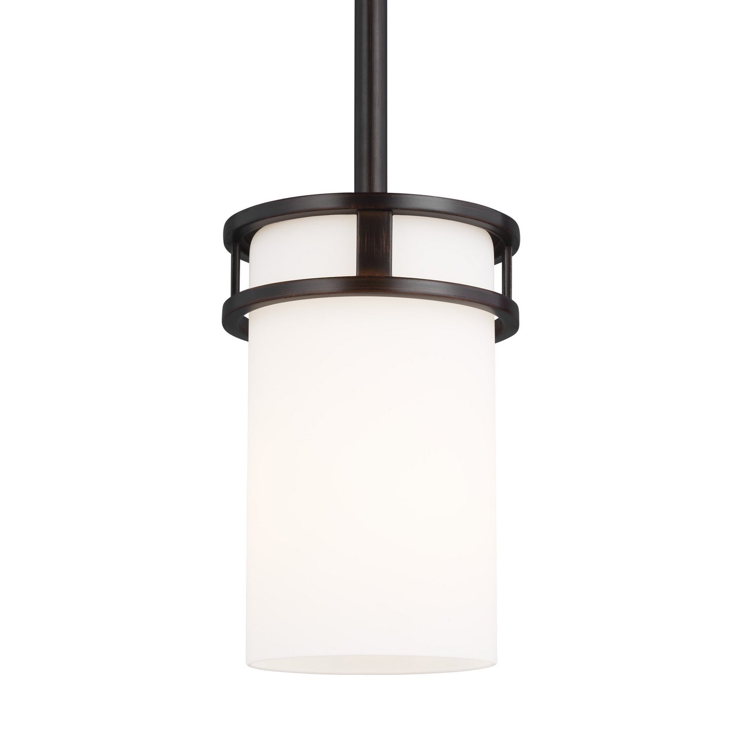 Generation Lighting. - 6121601-710 - One Light Mini-Pendant - Robie - Bronze