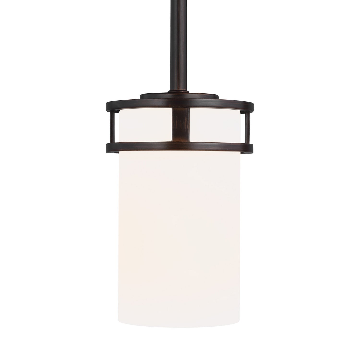 Generation Lighting. - 6121601-710 - One Light Mini-Pendant - Robie - Bronze