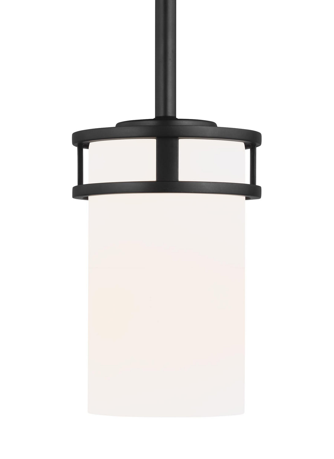 Generation Lighting. - 6121601EN3-112 - One Light Mini-Pendant - Robie - Midnight Black