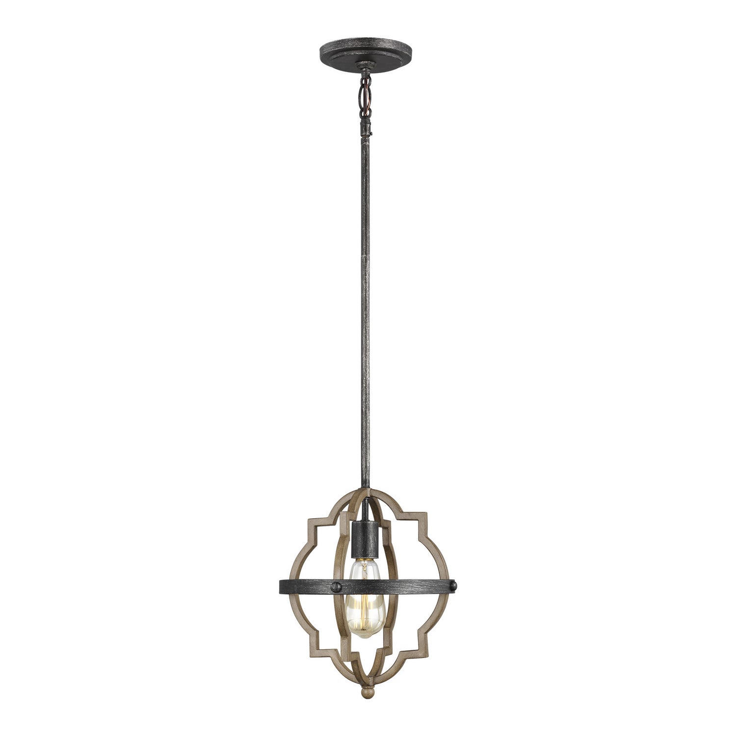 Generation Lighting. - 6124901-846 - One Light Mini-Pendant - Socorro - Stardust