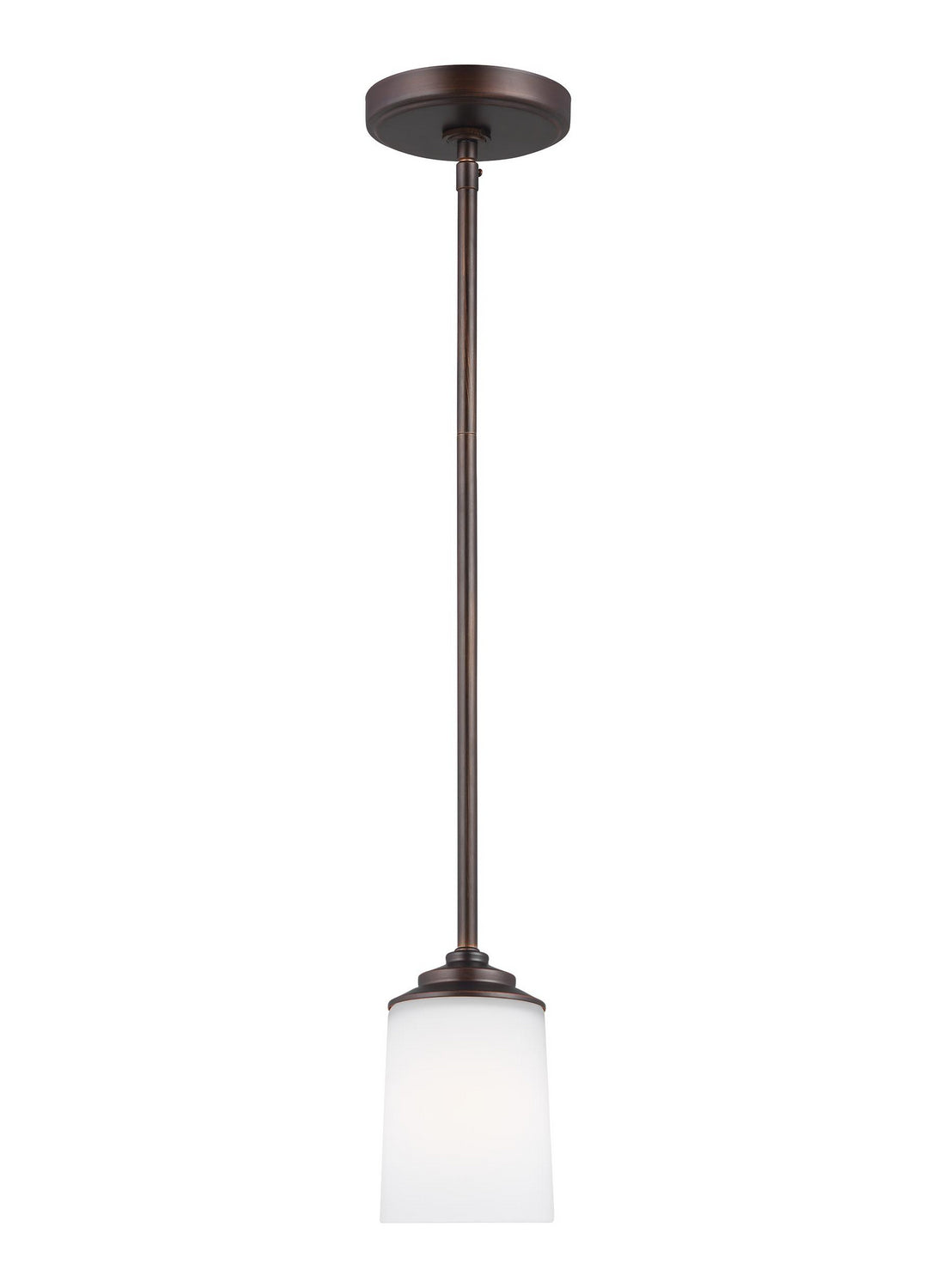 Generation Lighting. - 6130701EN3-710 - One Light Mini-Pendant - Kemal - Bronze