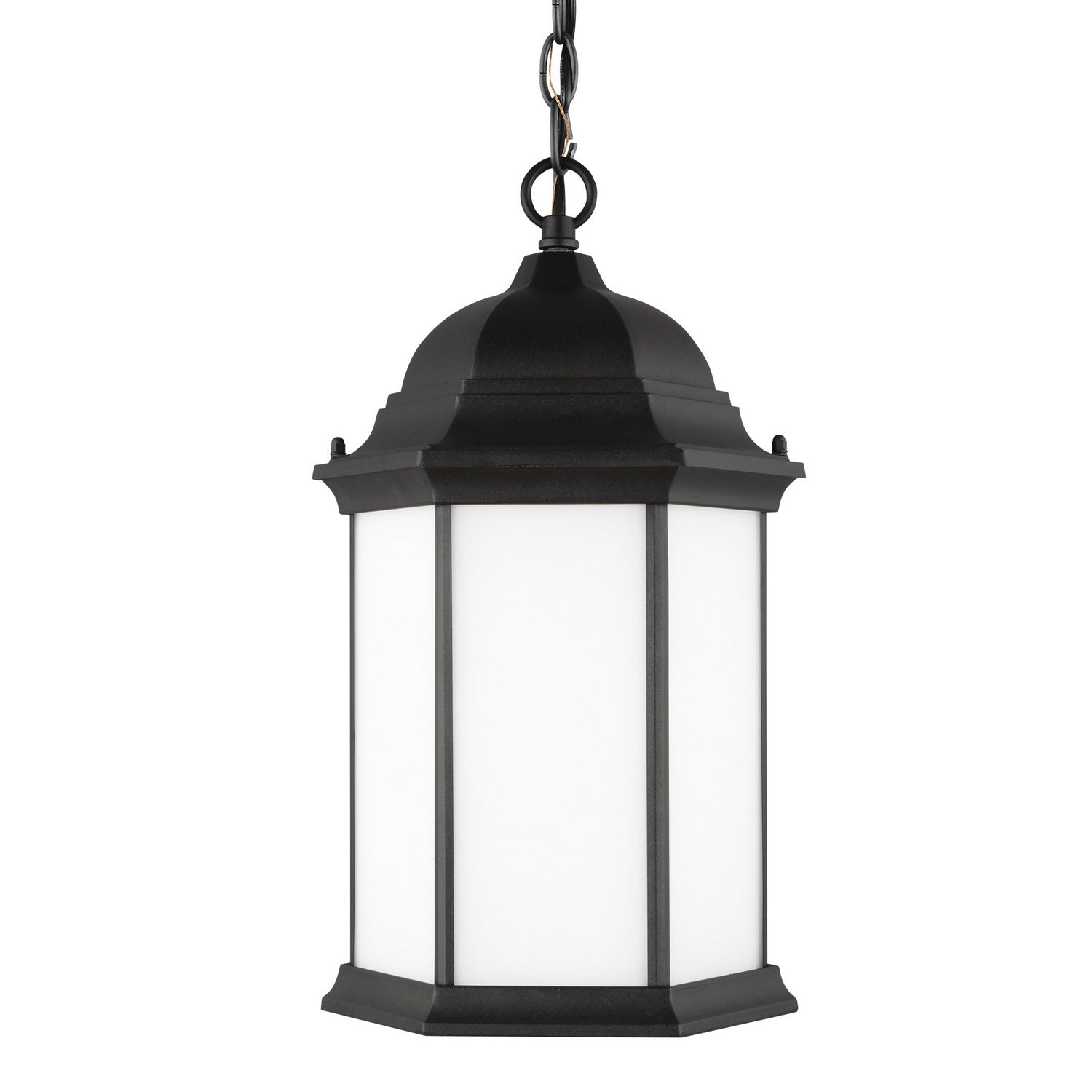 Generation Lighting. - 6238751-12 - One Light Outdoor Pendant - Sevier - Black