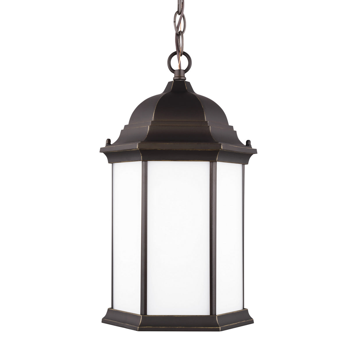 Generation Lighting - 6238751-71 - One Light Outdoor Pendant - Sevier - Antique Bronze
