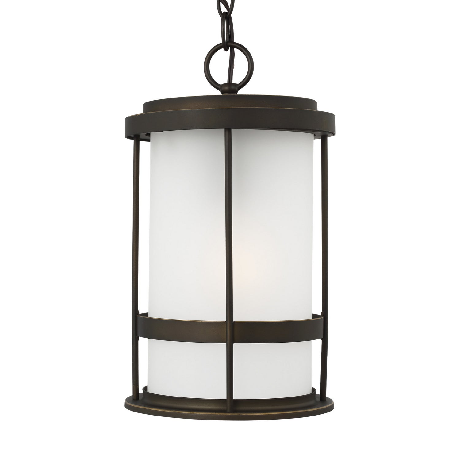 Generation Lighting. - 6290901-71 - One Light Outdoor Pendant - Wilburn - Antique Bronze