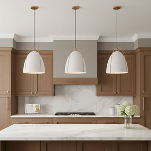 Visual Comfort Studio - 6551801-848 - One Light Pendant - Norman - Satin Brass