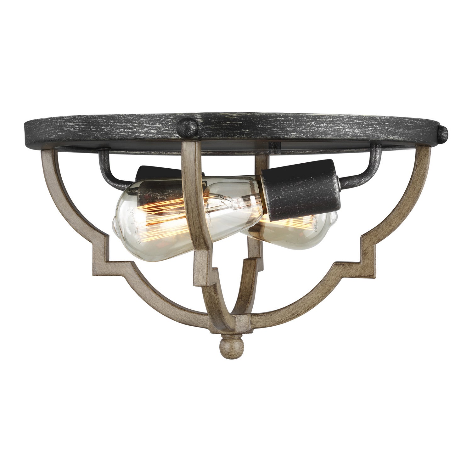 Generation Lighting. - 7524902-846 - Two Light Flush Mount - Socorro - Stardust