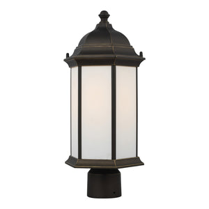 Generation Lighting. - 8238651-71 - One Light Outdoor Post Lantern - Sevier - Antique Bronze