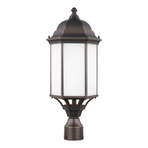 Generation Lighting. - 8238751-71 - One Light Outdoor Post Lantern - Sevier - Antique Bronze