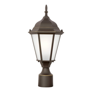 Generation Lighting. - 82941-71 - One Light Outdoor Post Lantern - Bakersville - Antique Bronze