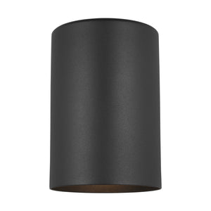 Visual Comfort Studio - 8313801-12 - One Light Outdoor Wall Lantern - Outdoor Cylinders - Black