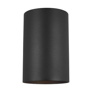 Visual Comfort Studio - 8313901-12 - One Light Outdoor Wall Lantern - Outdoor Cylinders - Black