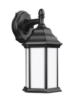 Generation Lighting. - 8338751-12 - One Light Outdoor Wall Lantern - Sevier - Black