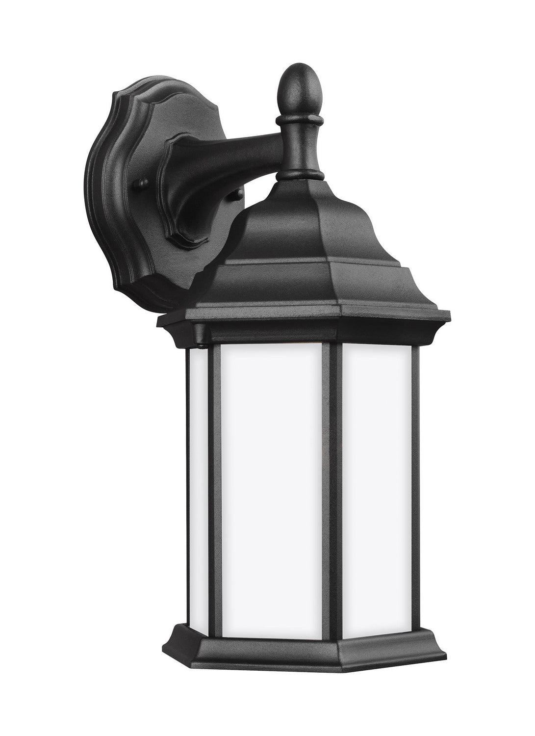 Generation Lighting. - 8338751EN3-12 - One Light Outdoor Wall Lantern - Sevier - Black