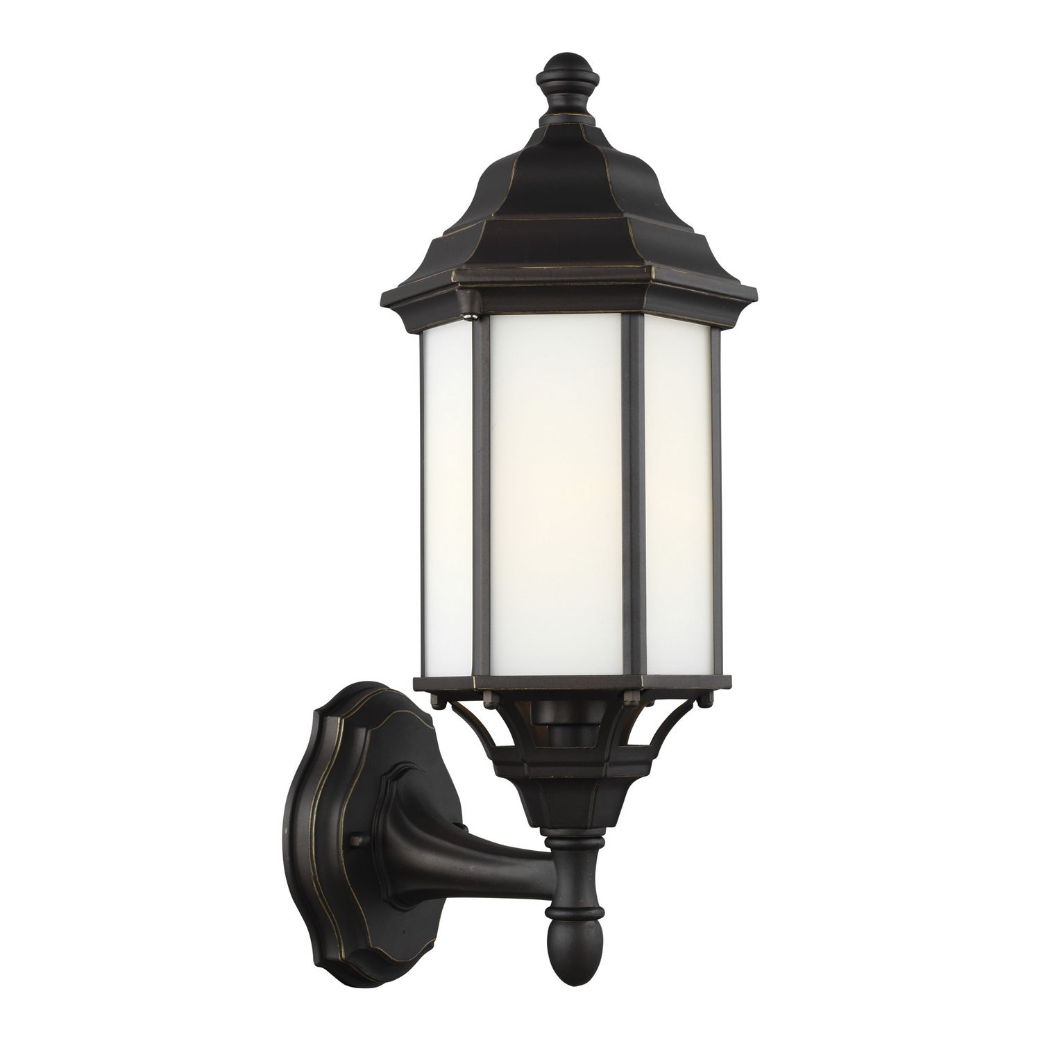 Generation Lighting. - 8538751-71 - One Light Outdoor Wall Lantern - Sevier - Antique Bronze