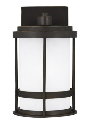 Generation Lighting. - 8590901DEN3-71 - One Light Outdoor Wall Lantern - Wilburn - Antique Bronze