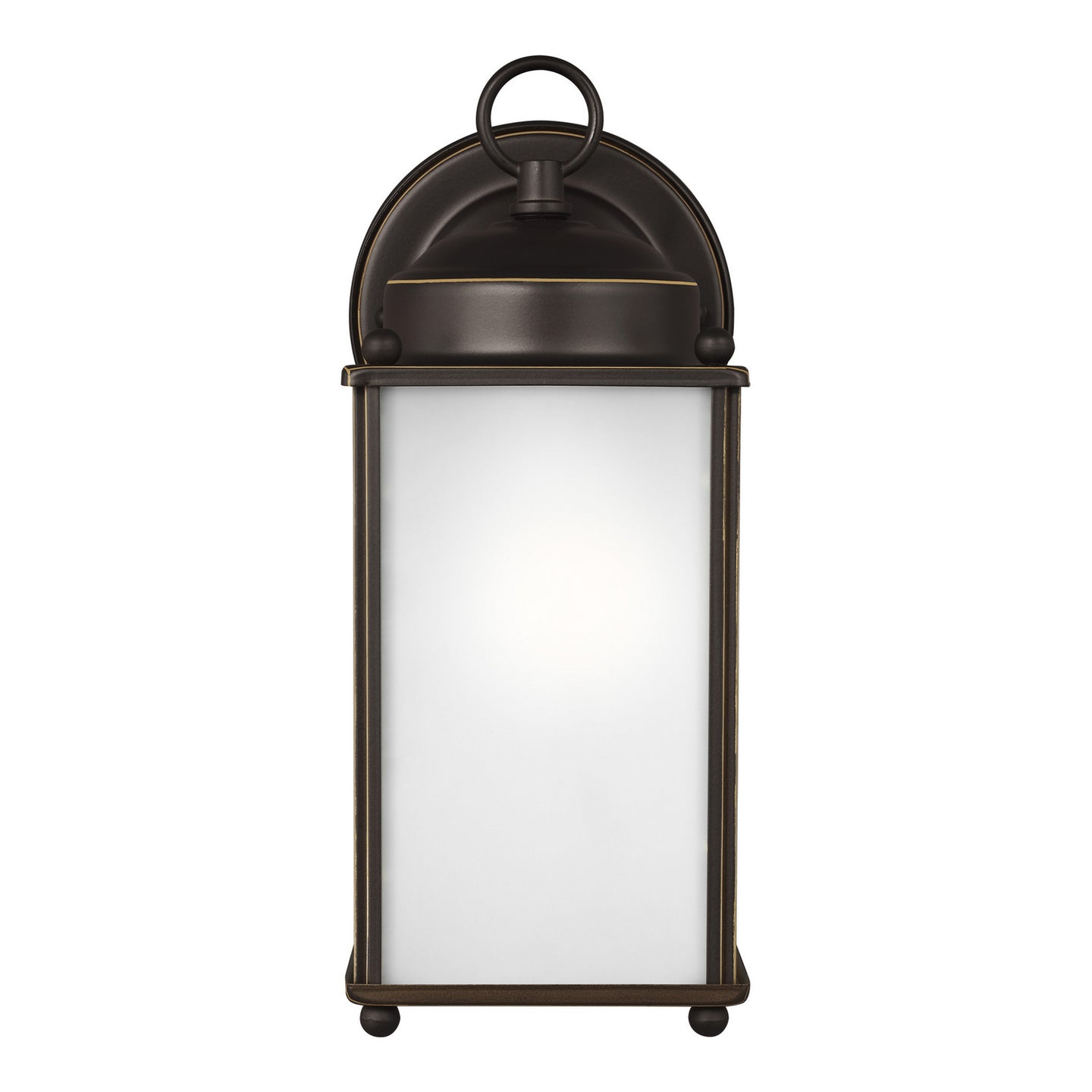 Generation Lighting - 8593001-71 - One Light Outdoor Wall Lantern - New Castle - Antique Bronze