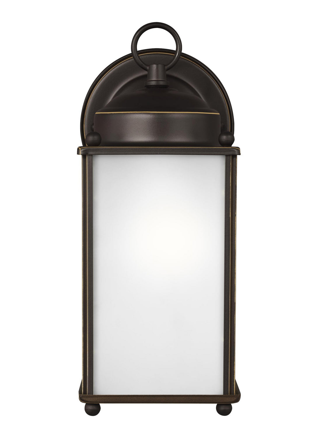 Generation Lighting. - 8593001EN3-71 - One Light Outdoor Wall Lantern - New Castle - Antique Bronze