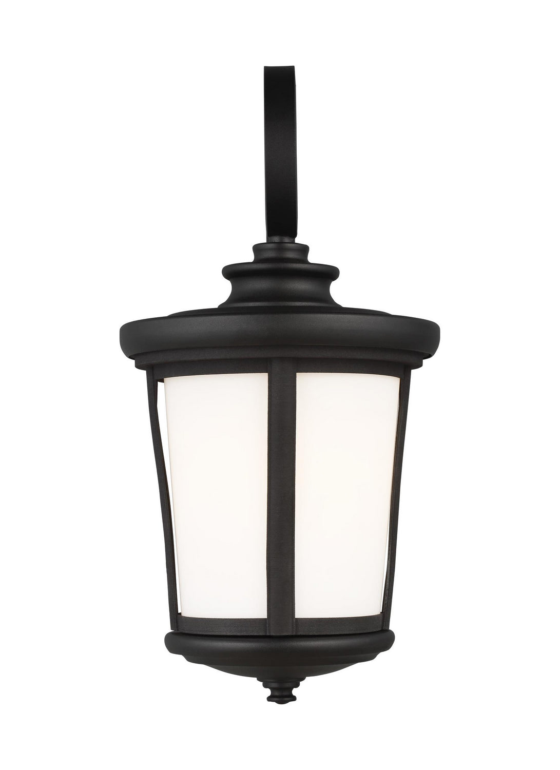 Generation Lighting. - 8619301-12 - One Light Outdoor Wall Lantern - Eddington - Black