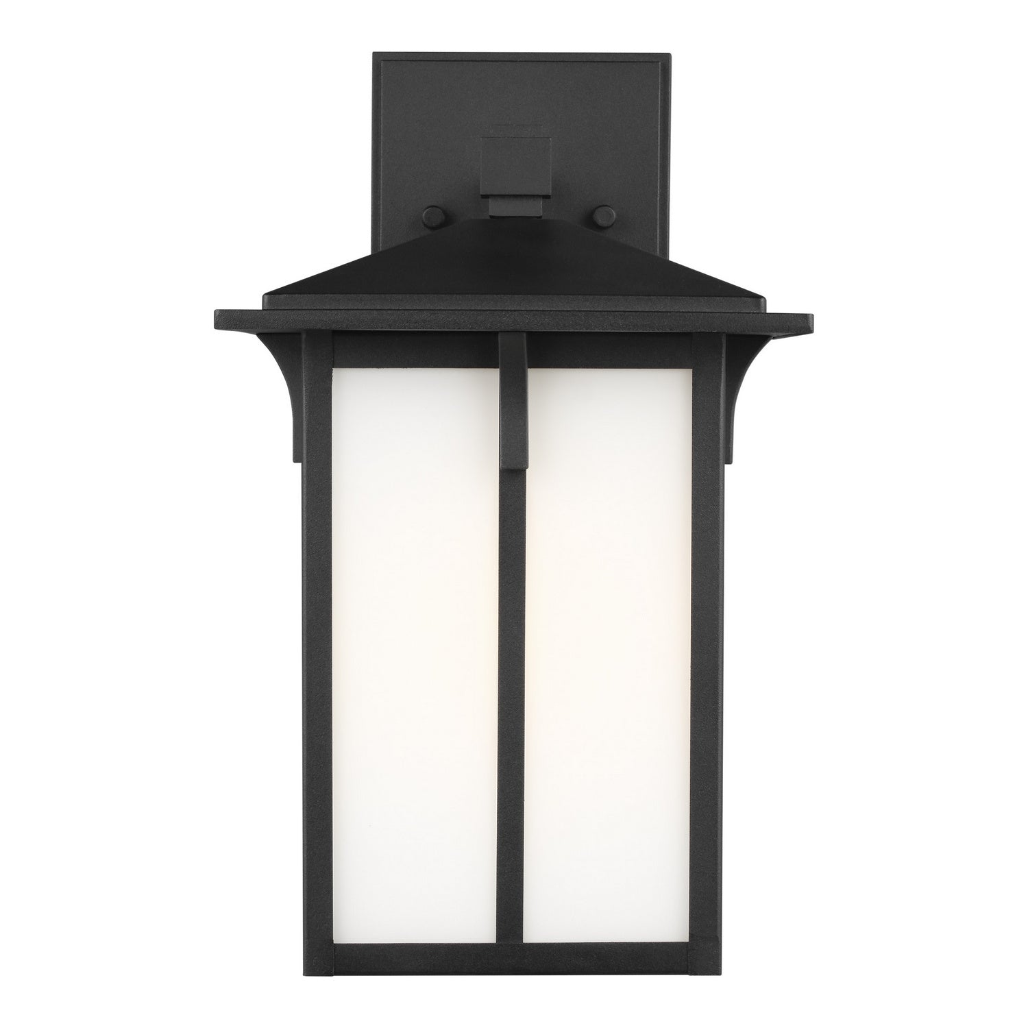 Generation Lighting. - 8652701-12 - One Light Outdoor Wall Lantern - Tomek - Black