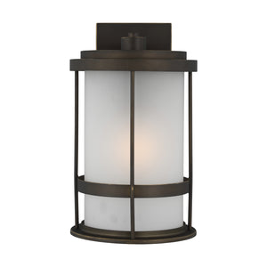 Generation Lighting. - 8690901-71 - One Light Outdoor Wall Lantern - Wilburn - Antique Bronze