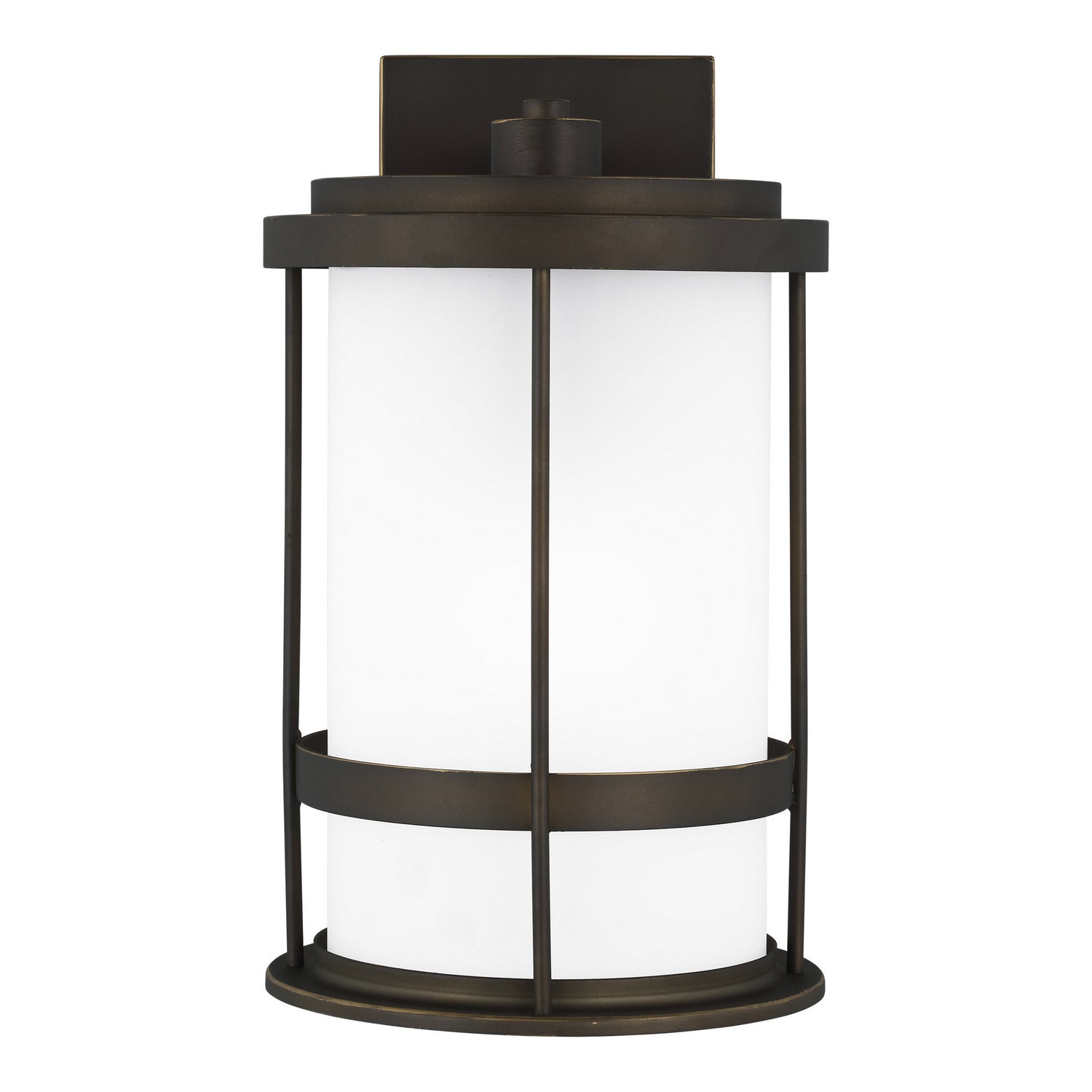 Generation Lighting. - 8690901D-71 - One Light Outdoor Wall Lantern - Wilburn - Antique Bronze