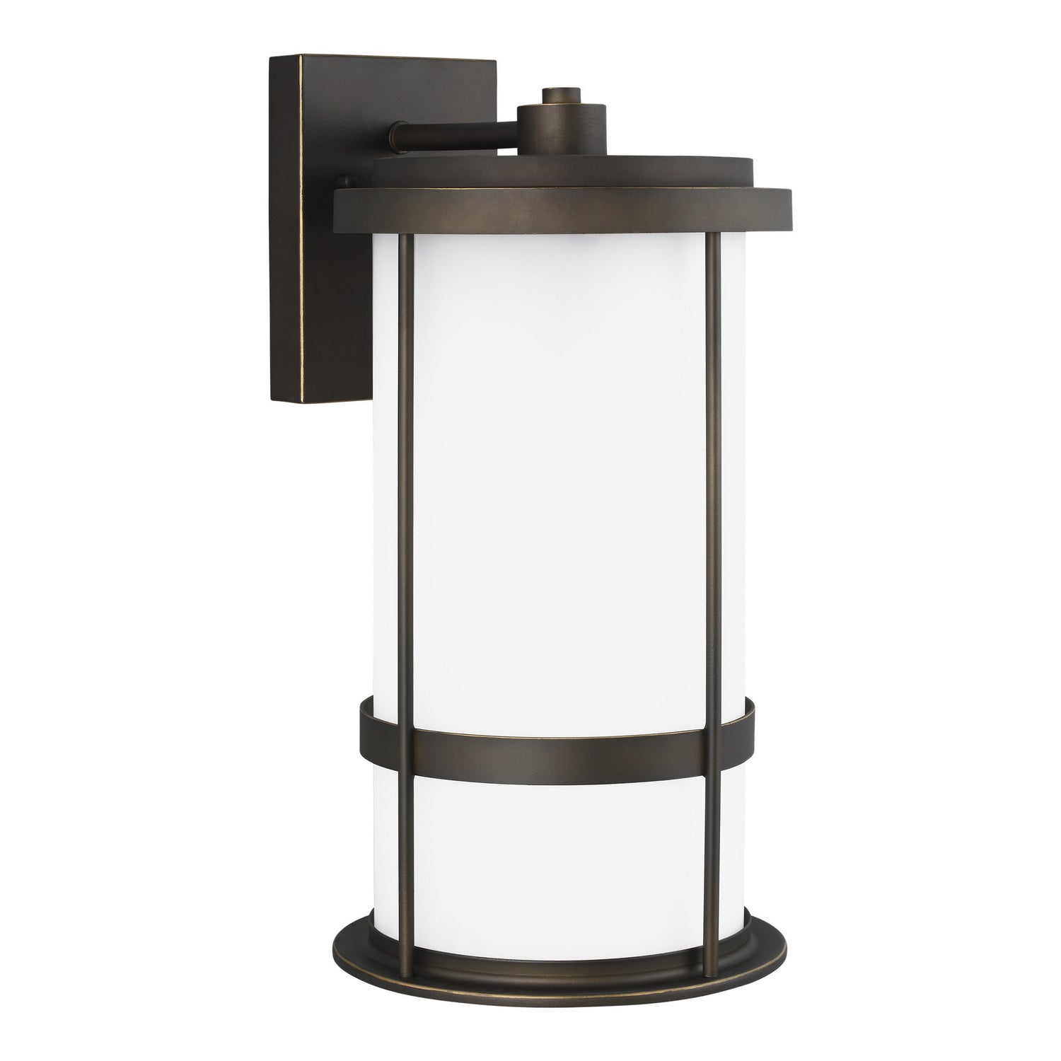 Generation Lighting. - 8790901D-71 - One Light Outdoor Wall Lantern - Wilburn - Antique Bronze