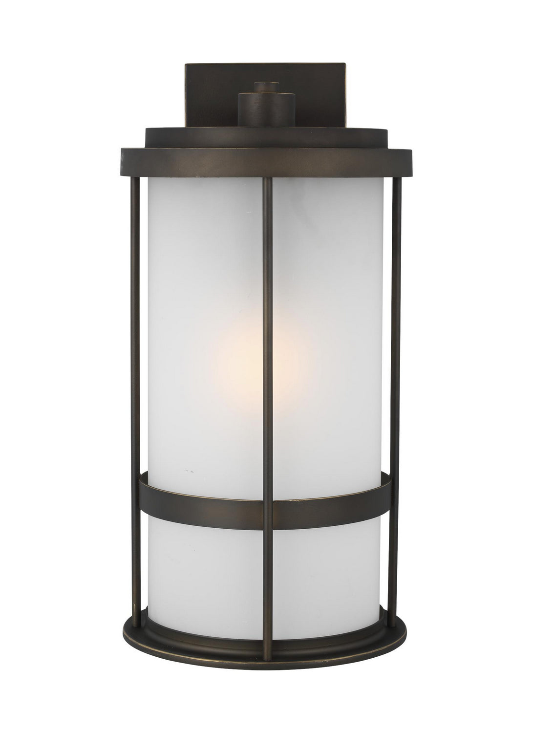 Generation Lighting. - 8790901EN3-71 - One Light Outdoor Wall Lantern - Wilburn - Antique Bronze