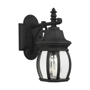 Generation Lighting. - 88203-12 - One Light Outdoor Wall Lantern - Wynfield - Black