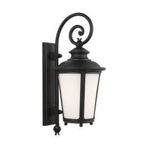 Generation Lighting. - 88242-12 - One Light Outdoor Wall Lantern - Cape May - Black