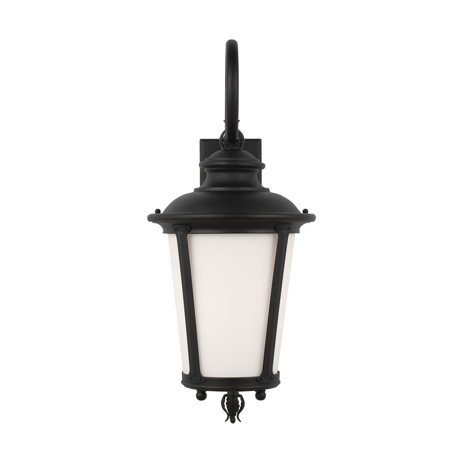 Generation Lighting. - 88242-12 - One Light Outdoor Wall Lantern - Cape May - Black