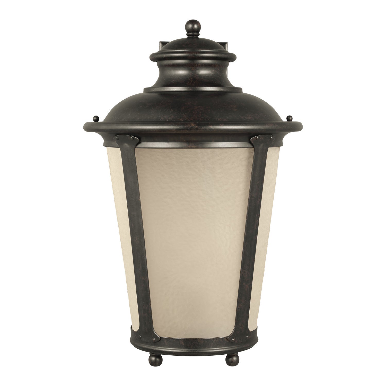 Generation Lighting. - 88244-780 - One Light Outdoor Wall Lantern - Cape May - Burled Iron