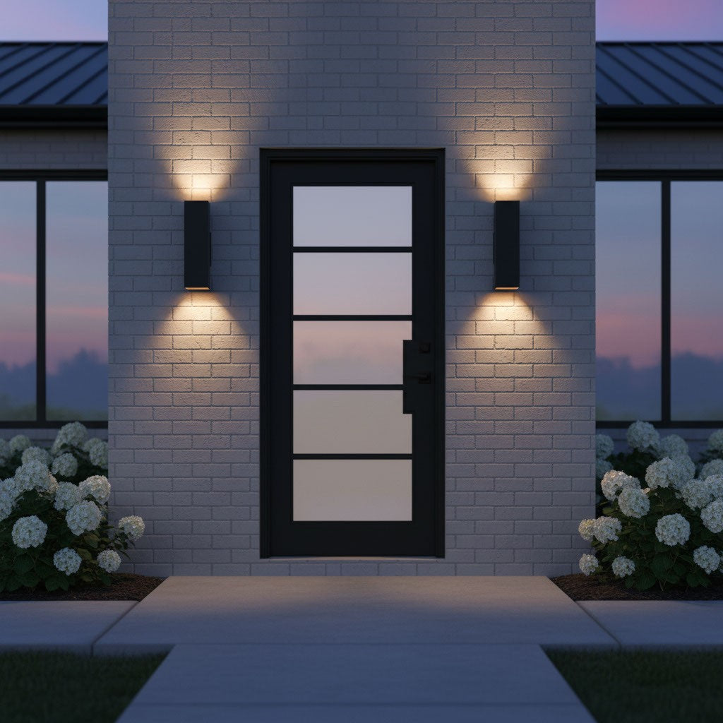 Visual Comfort Studio - 8831702-12 - Two Light Outdoor Wall Lantern - Pohl - Black