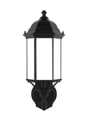 Generation Lighting. - 8838751-12 - One Light Outdoor Wall Lantern - Sevier - Black