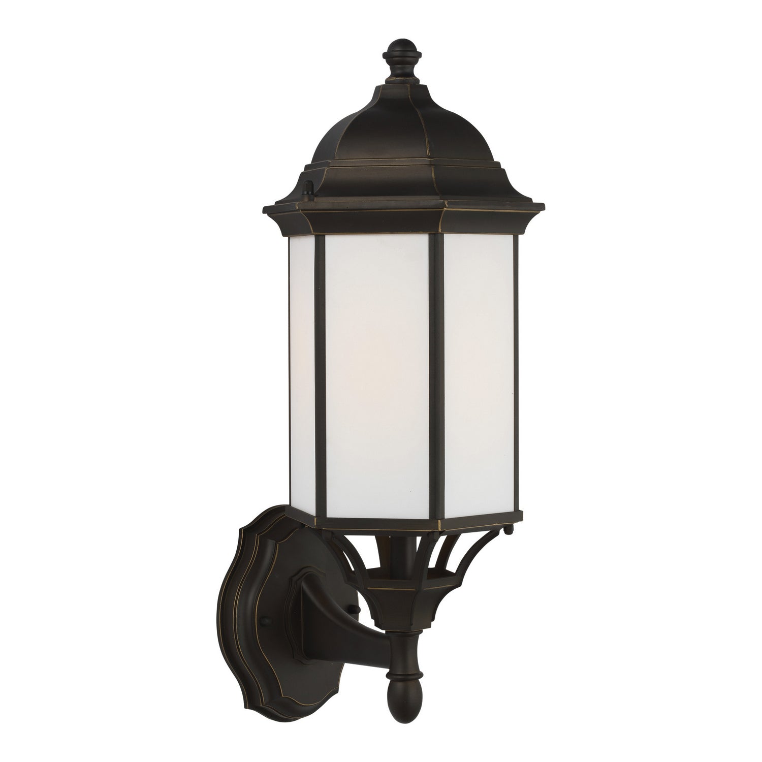 Generation Lighting. - 8838751-71 - One Light Outdoor Wall Lantern - Sevier - Antique Bronze