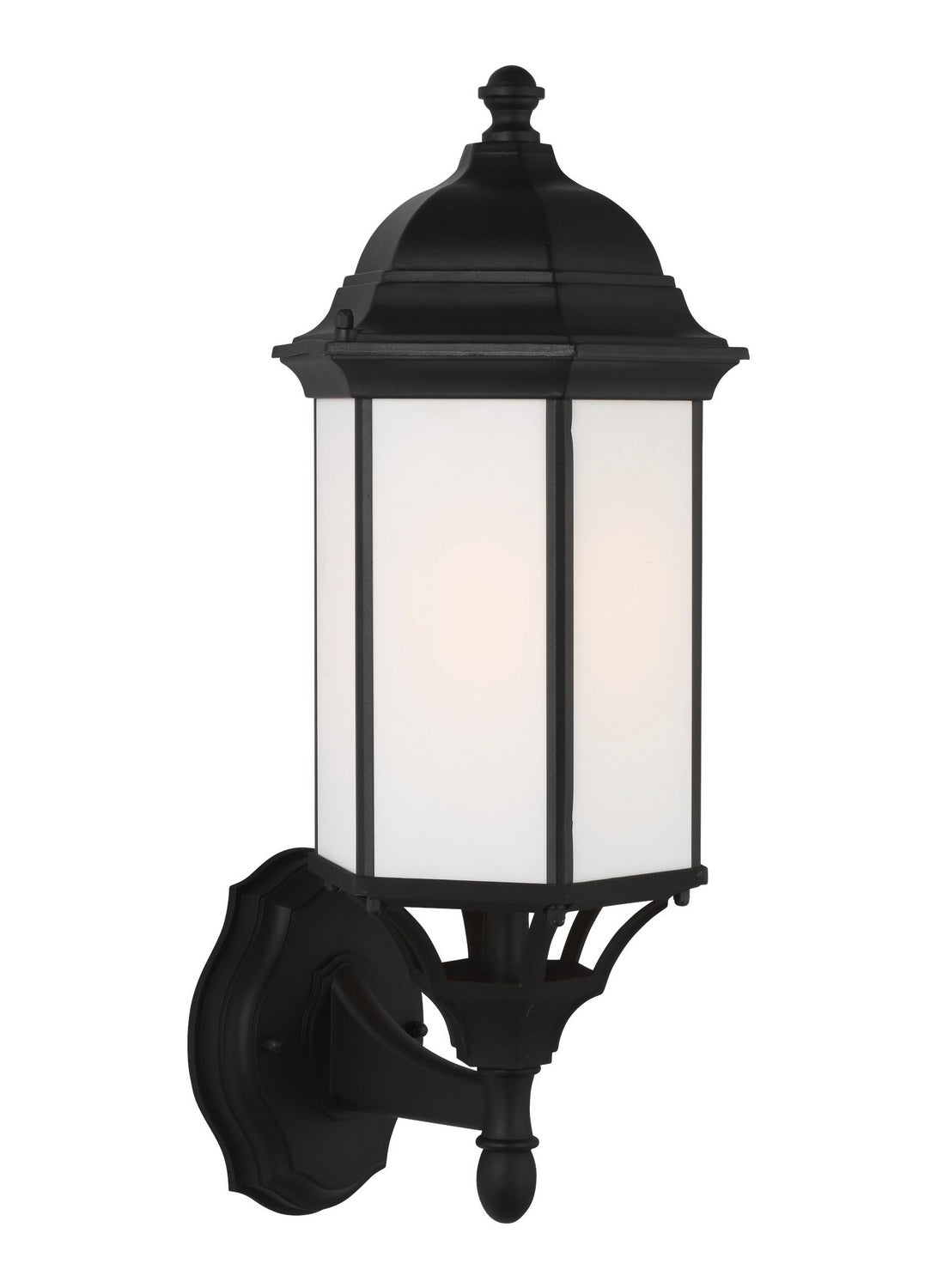 Generation Lighting. - 8838751EN3-12 - One Light Outdoor Wall Lantern - Sevier - Black