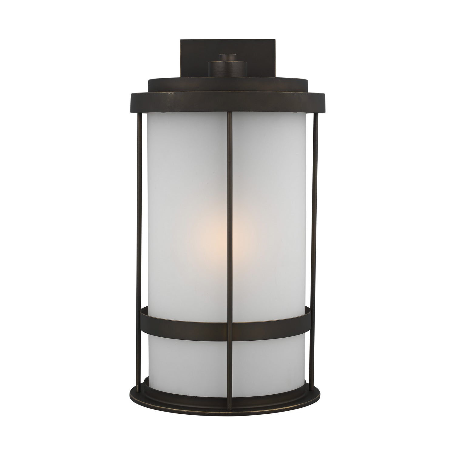 Generation Lighting. - 8890901-71 - One Light Outdoor Wall Lantern - Wilburn - Antique Bronze