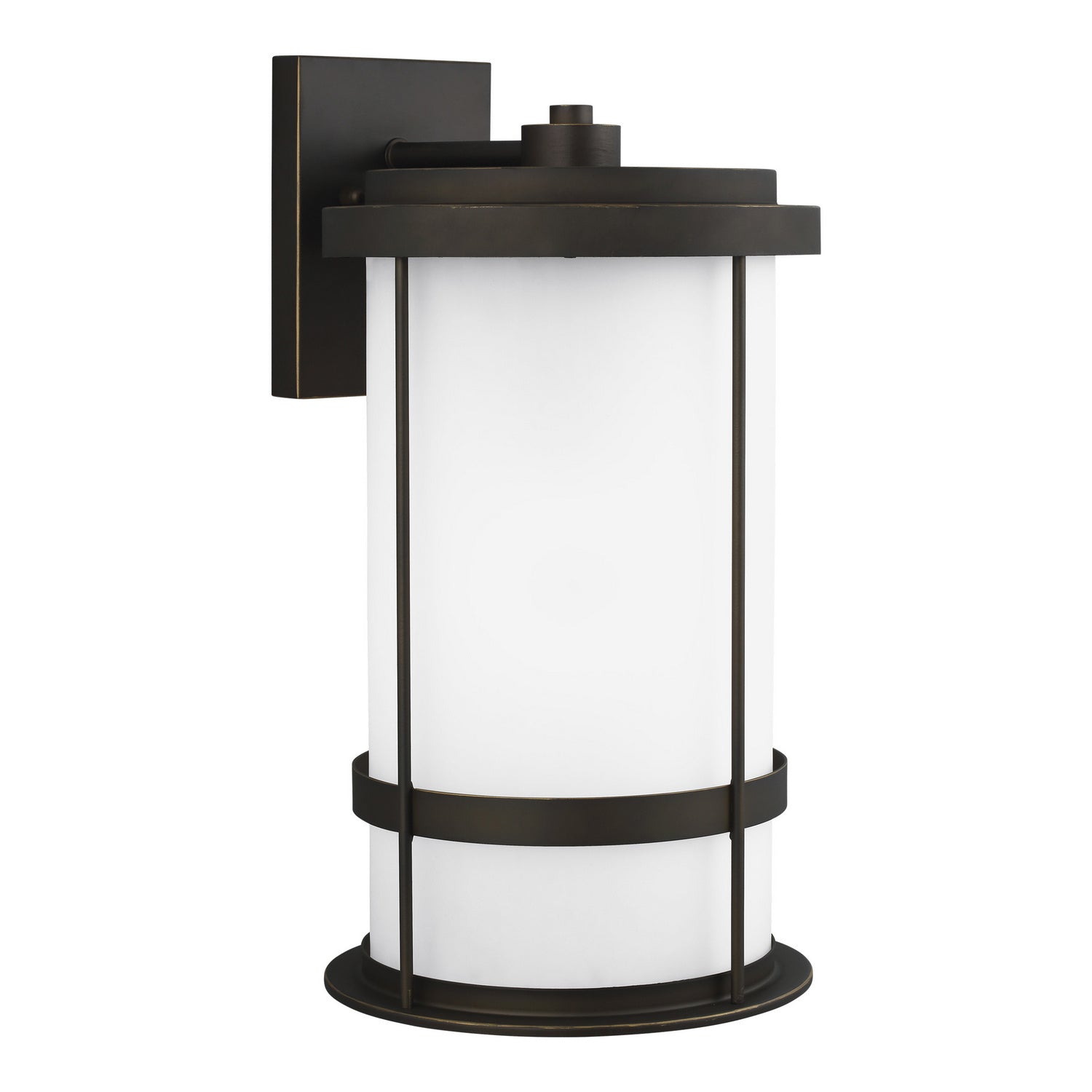 Generation Lighting. - 8890901D-71 - One Light Outdoor Wall Lantern - Wilburn - Antique Bronze