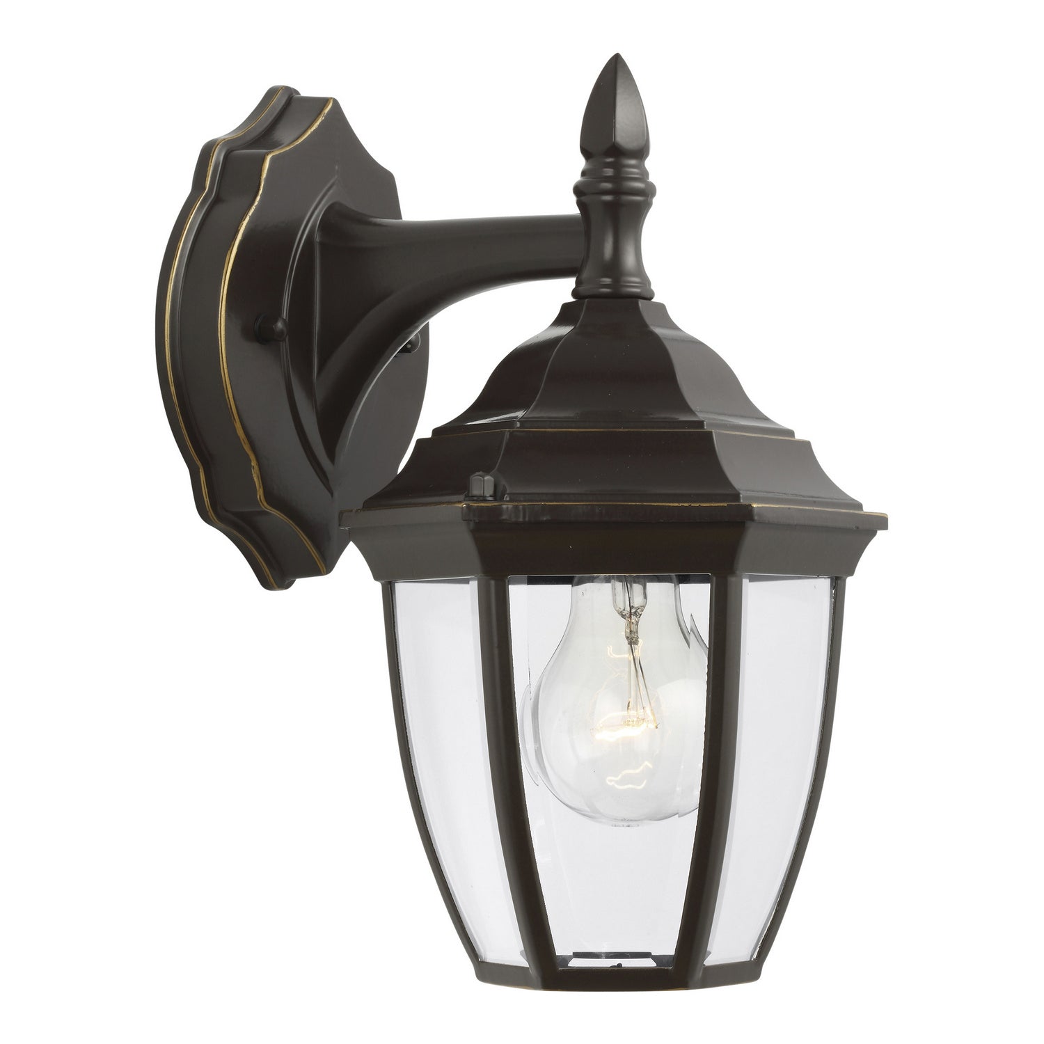 Generation Lighting. - 88936-71 - One Light Outdoor Wall Lantern - Bakersville - Antique Bronze