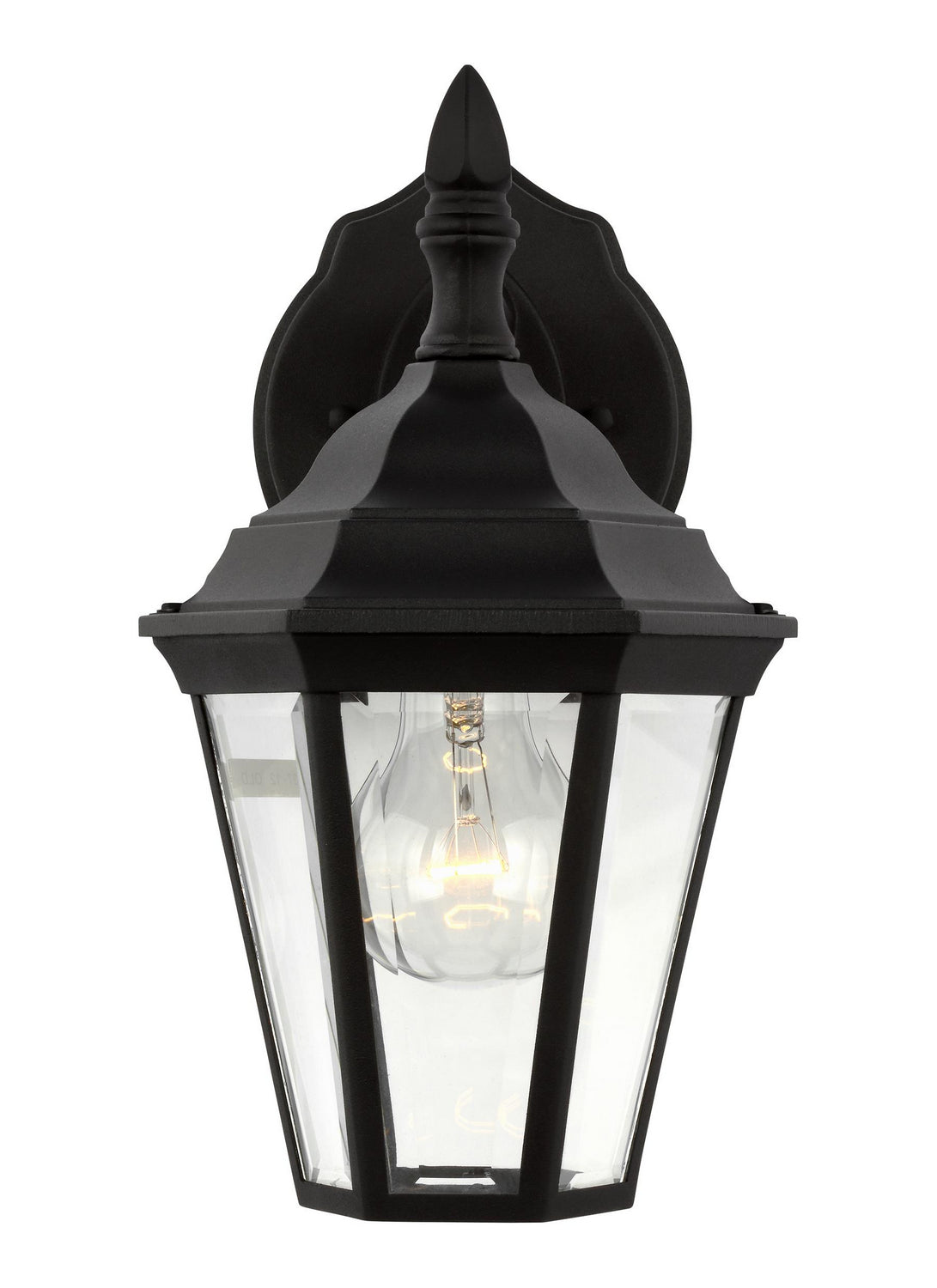 Generation Lighting. - 88937-12 - One Light Outdoor Wall Lantern - Bakersville - Black